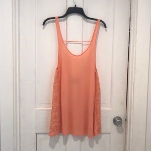 L salmon Empyre tank top